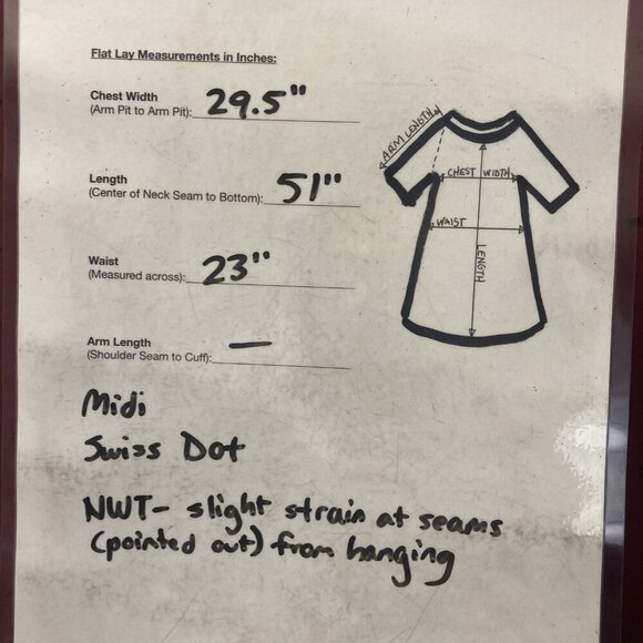 NWT Torrid Swiss Dot Midi Dress Womens 4X 26 Maroon Surplice Wrap Pocket Boho - Picture 4 of 15